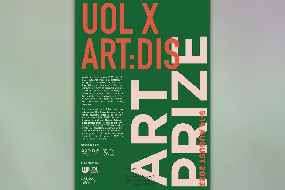 News Image - UOL and ART:DIS launch inaugural Art Prize for artists with disabilities