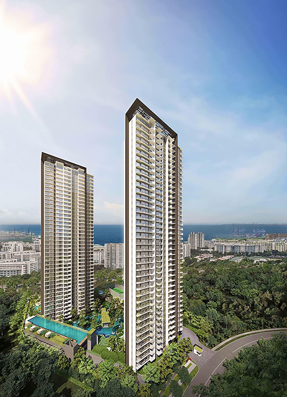 The Clement Canopy (artist’s impression) will be the tallest concrete prefabricated prefinished volumetric construction in the world when completed in 2020.
