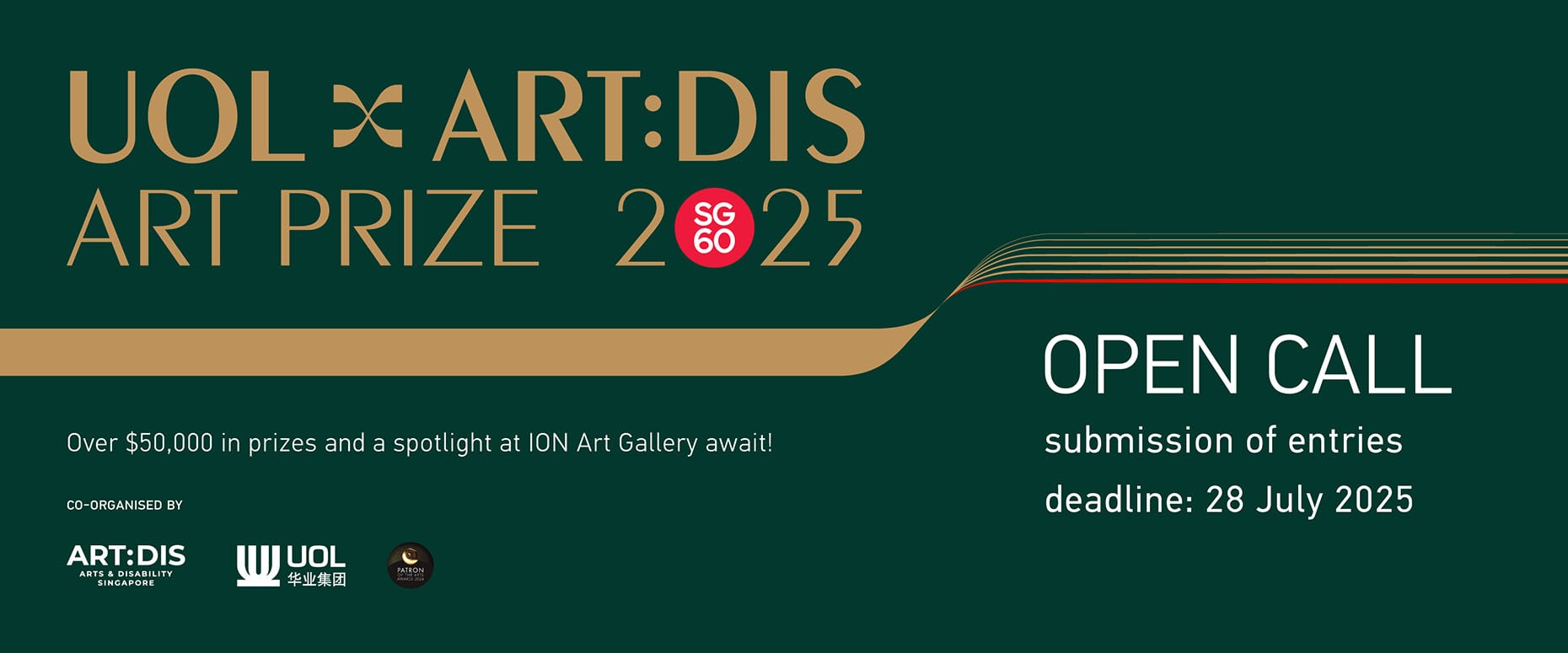 UOL X ART:DIS Art Prize 2025 Open Call