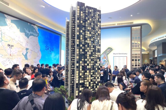 News Thumbnail - UOL consortium and Capitaland Development sold 99% of Skye at Holland on first day of launch