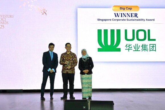 News Thumbnail - UOL wins first Singapore Corporate Sustainability Award by SIAS