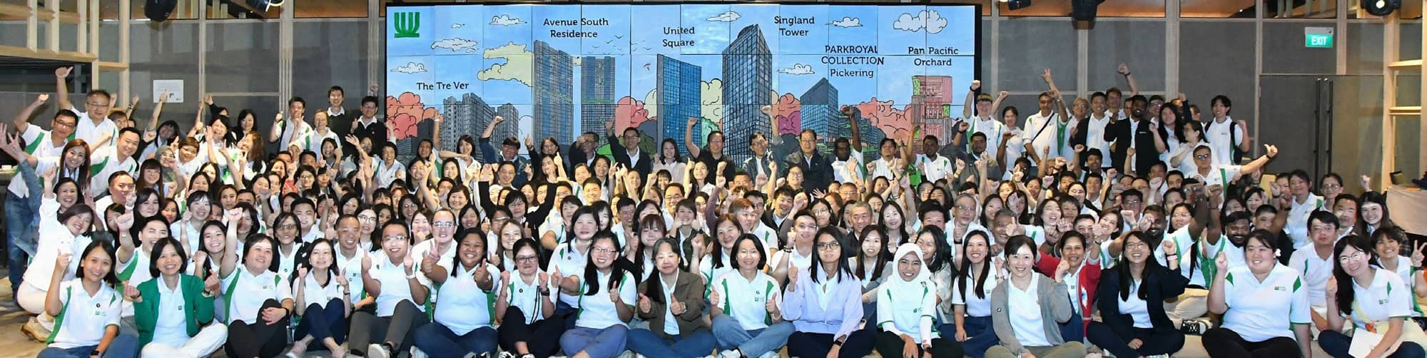 UOL colleagues came together at the team-building event to strengthen camaraderie.