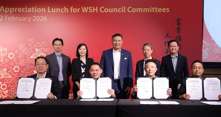 WSH Advocate Programme signing ceremony